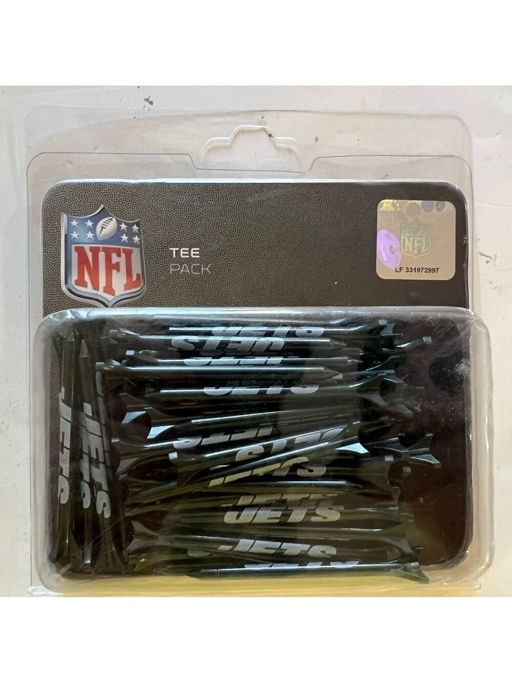 New York Jets Imprinted Tee Pack (50 Count) - Zero Friction